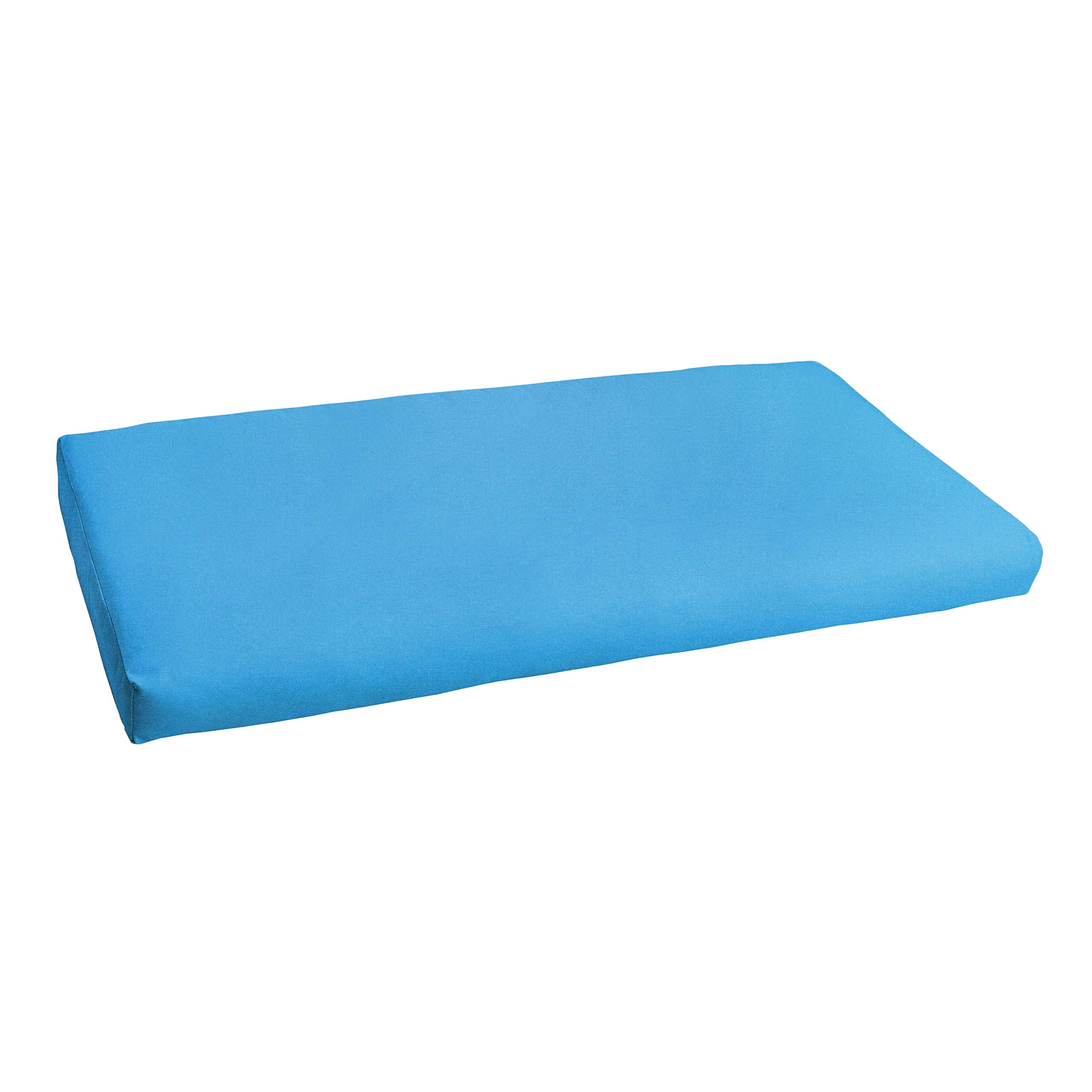 Sorra Home Sunbrella Bristol Bench Cushion - Waterproof Outdoor Patio Furniture Cushion, 1-Pack Canvas Capri Fabric - Perfect for Garden, Deck, Poolside & Porch Seating