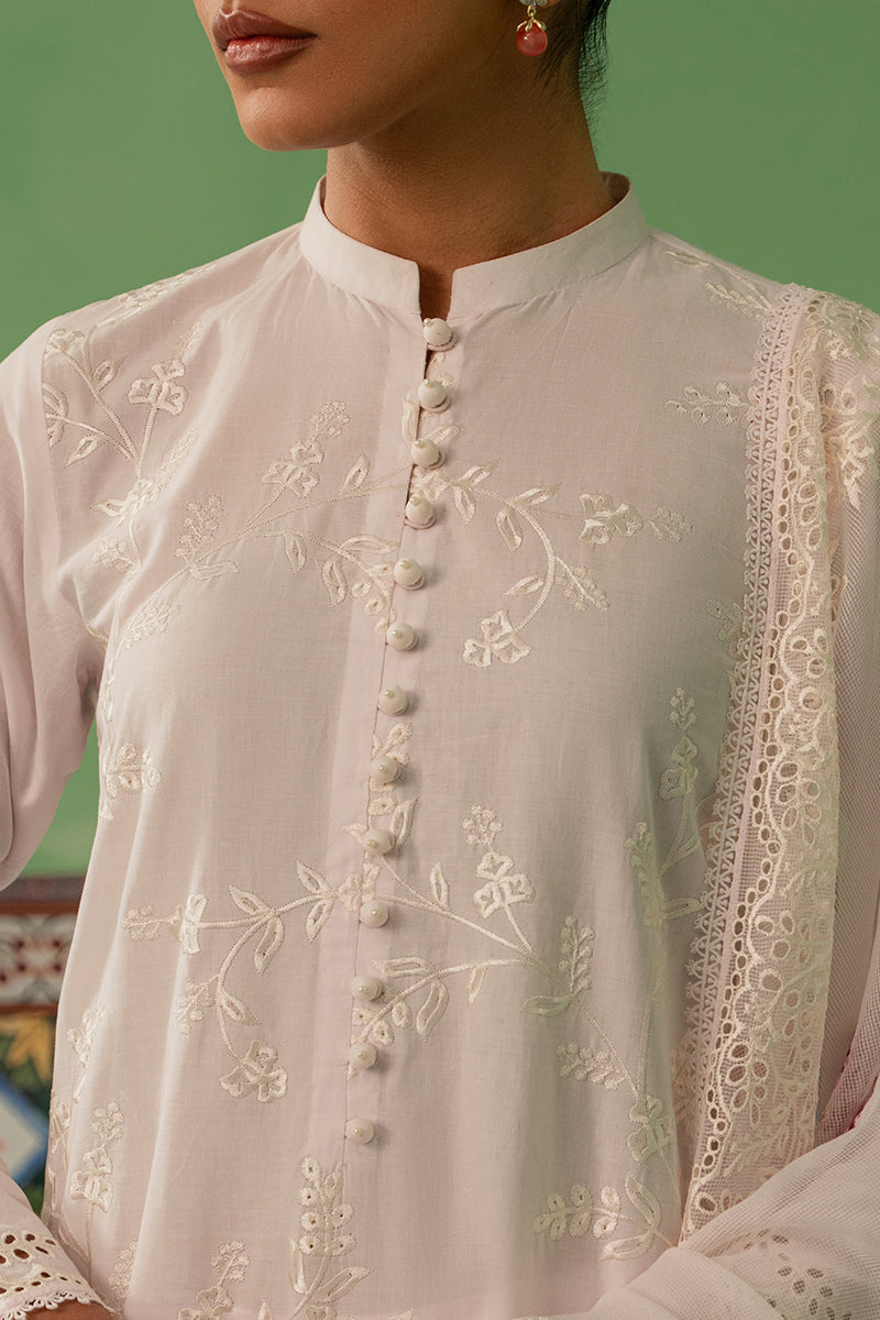 Heavenly Pink 3-Piece Lawn Embroidered Suit - Elegant Pakistani Formal Wear for Weddings, Parties & Special Occasions