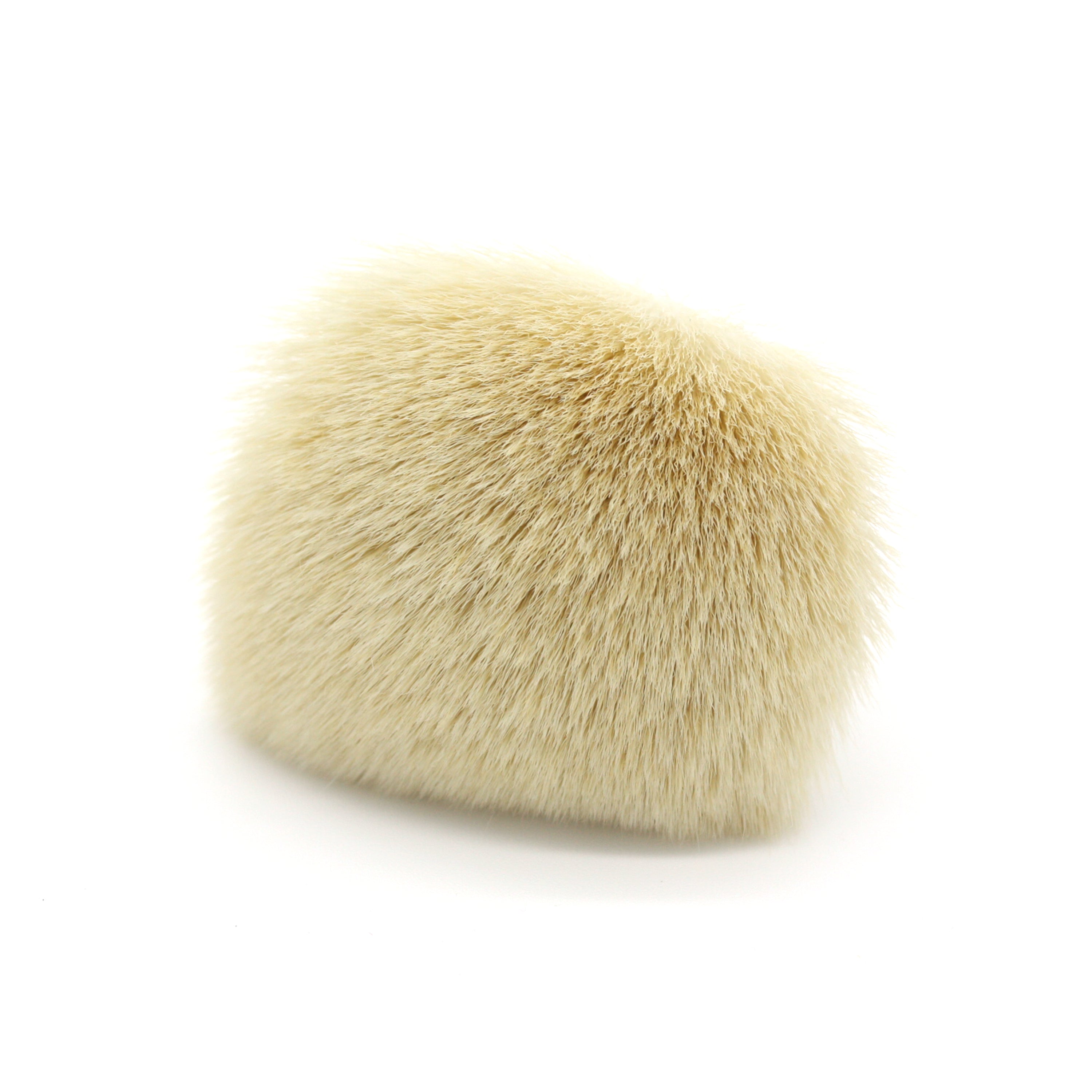 30mm Cashmere Fan Synthetic Knot Makeup Brush - Soft & Dense for Flawless Blending, Highlighting & Contouring | Perfect for Professional Makeup Artists & Beauty Enthusiasts