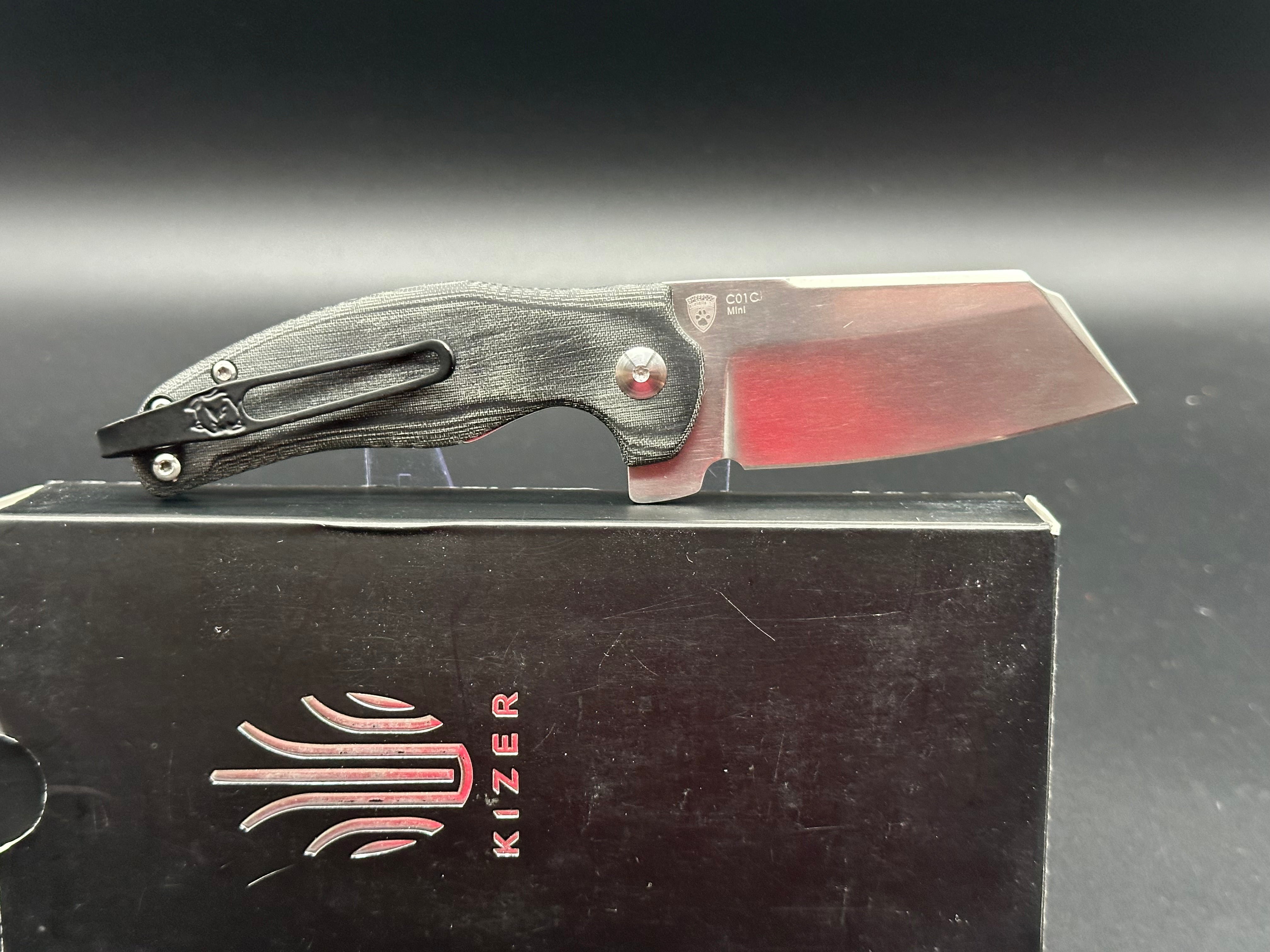 Civivi Mini Bullmastiff & Kizer Mini Sheepdog Knife Combo - 2 for 1 Deal - 9CR & CPM 4V Steel Blades - Perfect for EDC, Camping, and Outdoor Adventures