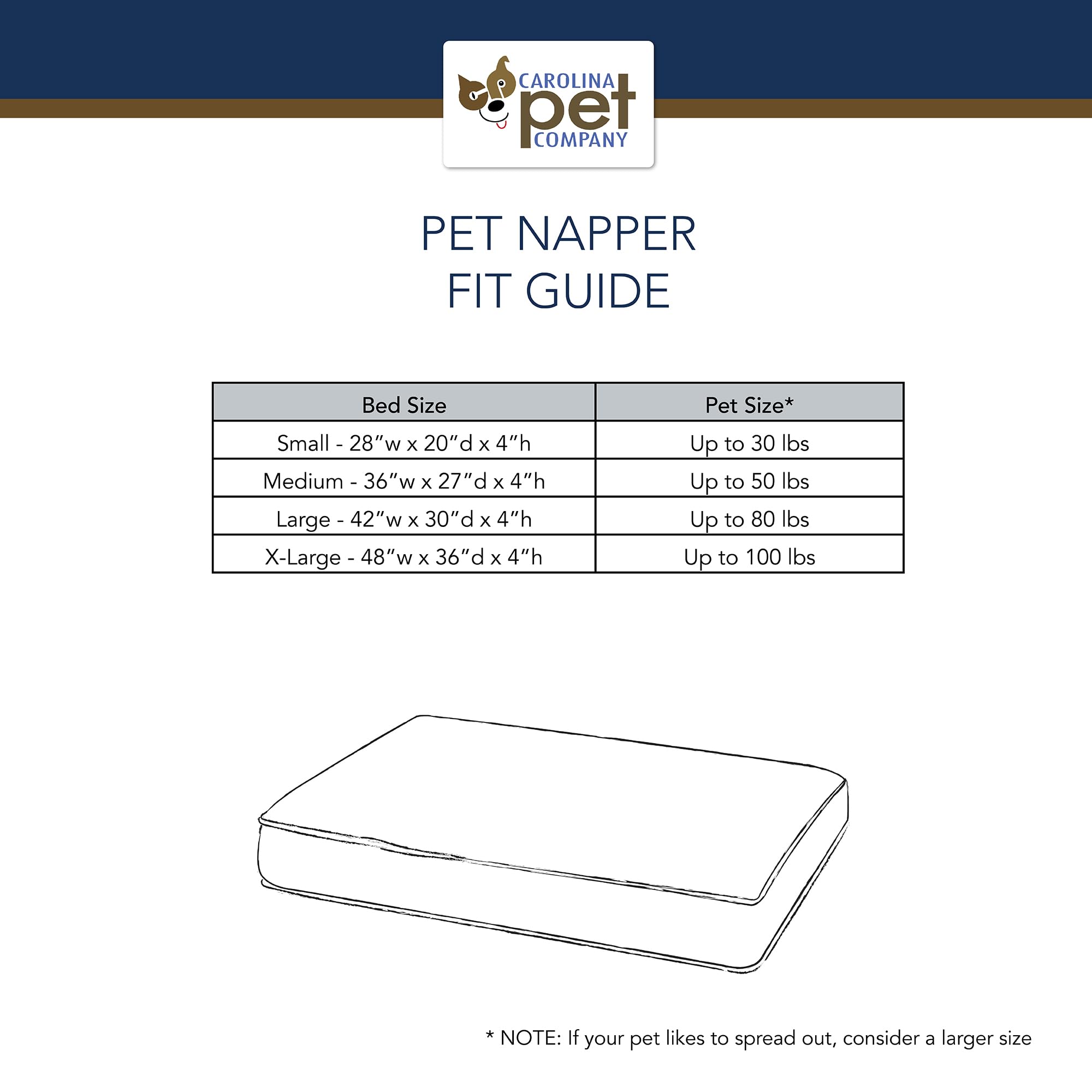 Pendleton Small Pet Bed for Dogs & Cats - Cozy Acadia Design - Perfect for Indoor & Outdoor Use - Washable & Durable Pet Mat for Beds, Crates & Travel