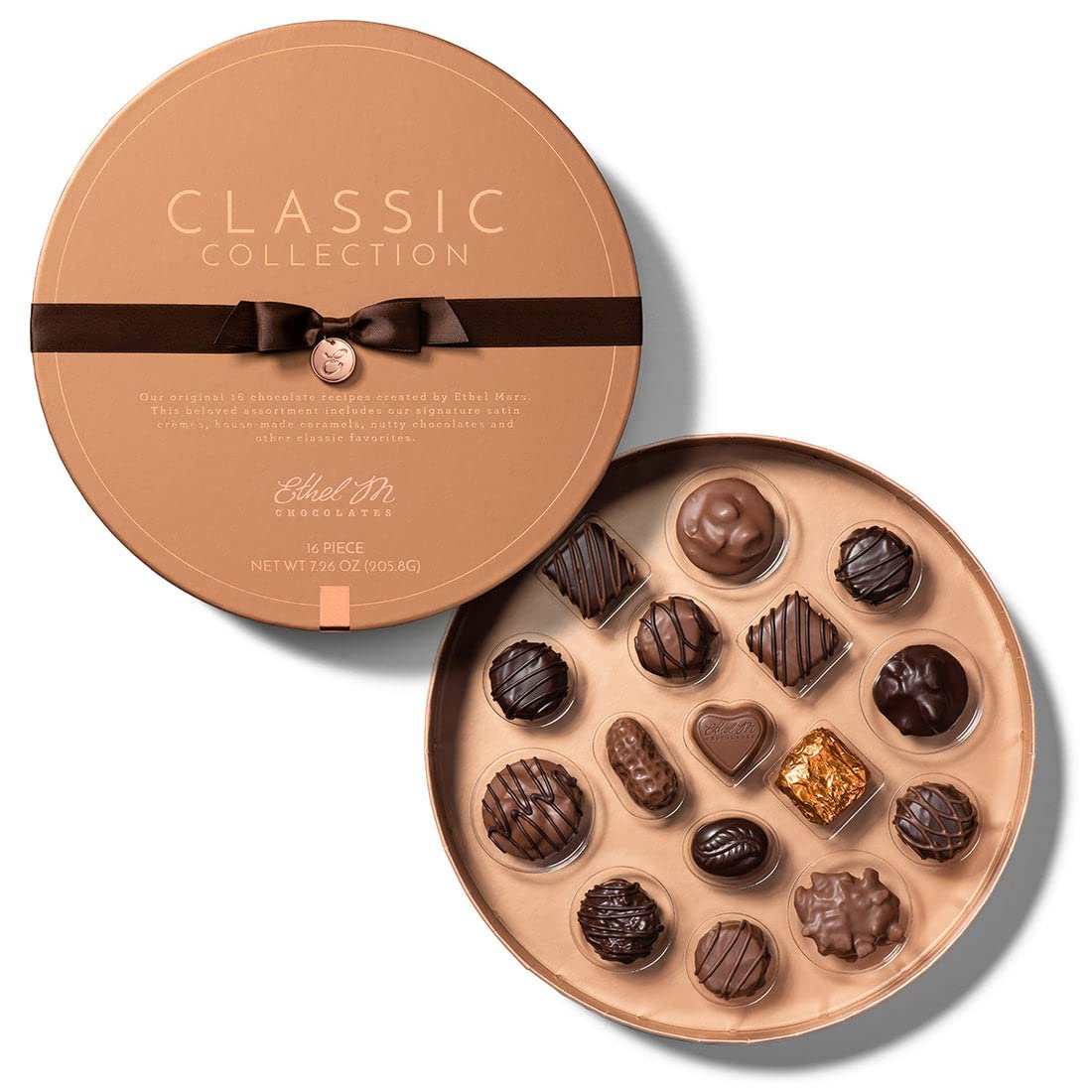 Ethel M Chocolates Epic Premium Chocolate Gift Basket - Luxury Gourmet Chocolate Assortment | Perfect for Holidays, Birthdays & Corporate Gifting