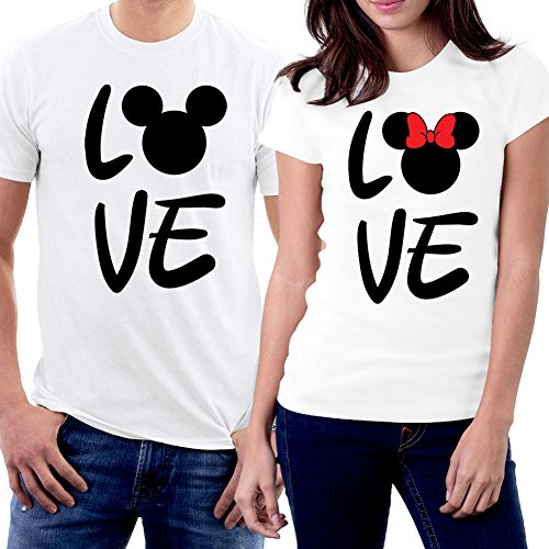 Matching Groom and Bride Hat Ribbon Couple T-Shirts - Wedding Party Outfits for Bride & Groom - Perfect for Engagement, Bachelorette, and Honeymoon