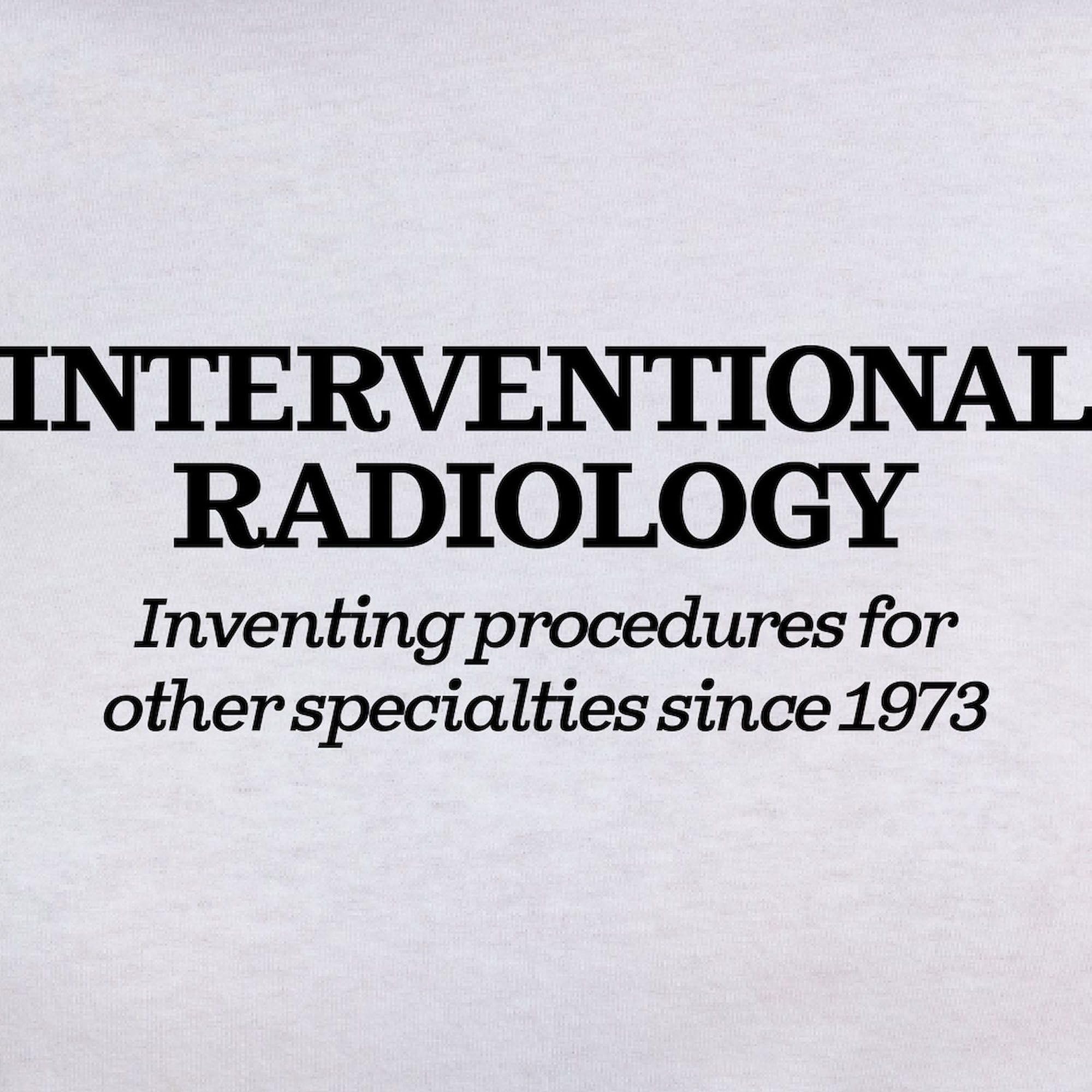 Interventional Radiology Women's Classic White T-Shirt - Soft Graphic Crew-Neck Tee for Medical Professionals | Perfect for Work, Casual Wear & Radiology Conferences