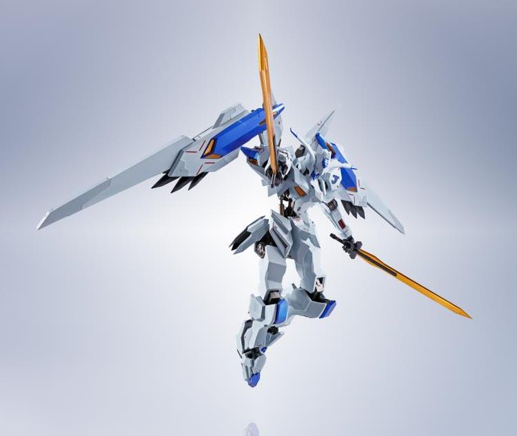Bandai Metal Robot Spirits Gundam Iron Blooded Orphans Gundam Bael Exclusive Action Figure - High-Quality Collectible Model Kit for Anime Fans & Display