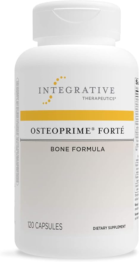 Integrative Therapeutics OsteoPrime Forte - Advanced Bone & Joint Support Supplement for Stronger Bones & Joint Health - Ideal for Active Lifestyles & Aging Adults