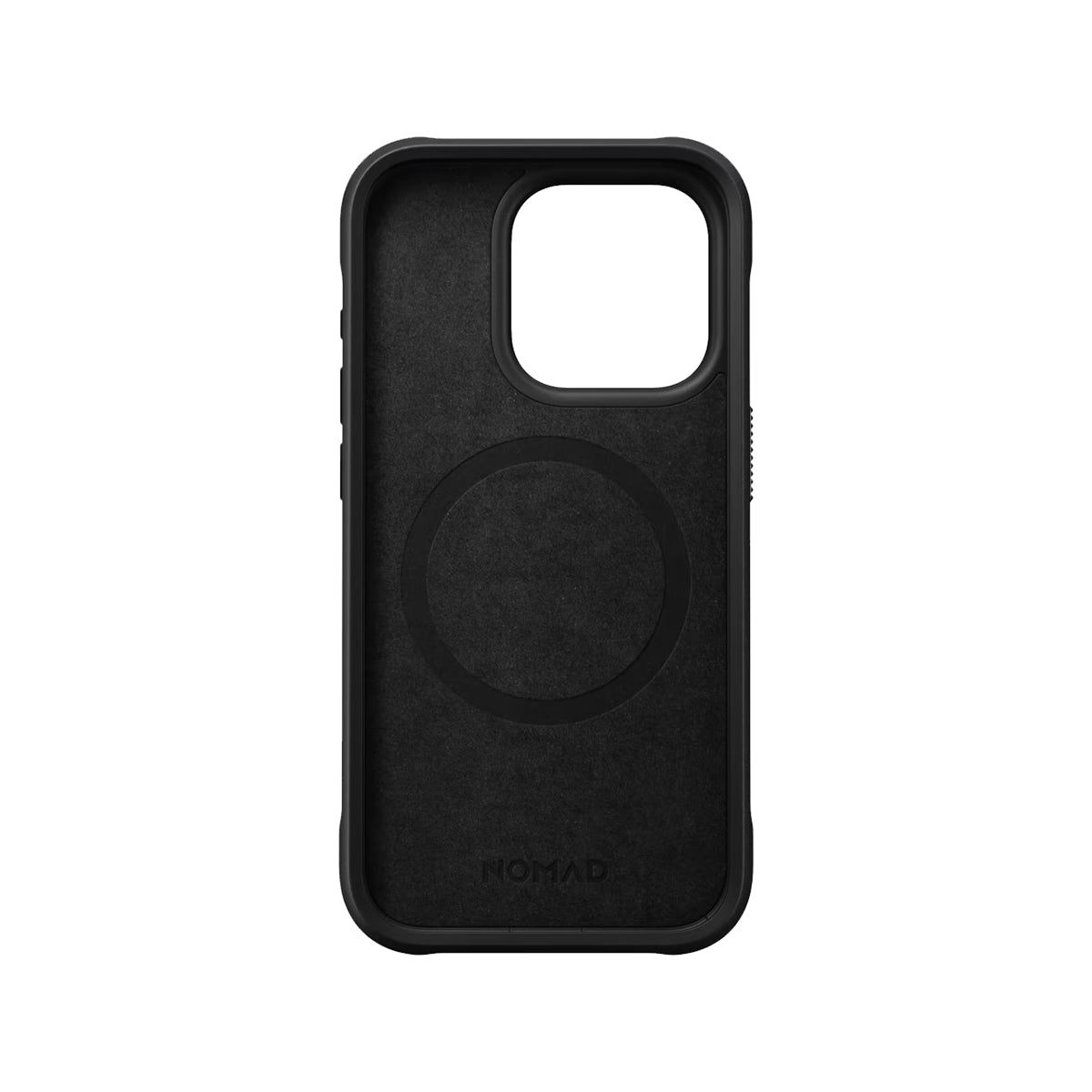 Nomad Rugged Case for iPhone 15 Pro - Durable Shadow Black Protective Cover | Shockproof & Scratch Resistant | Perfect for Outdoor Adventures & Daily Use