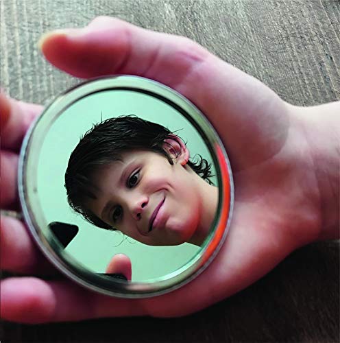 BYEDON Biden Eating Ice Cream Pop Art Pinback Button - 58mm Round Mirror Finish Political Novelty Badge - Perfect for Backpacks, Jackets & Political Memorabilia Collectors