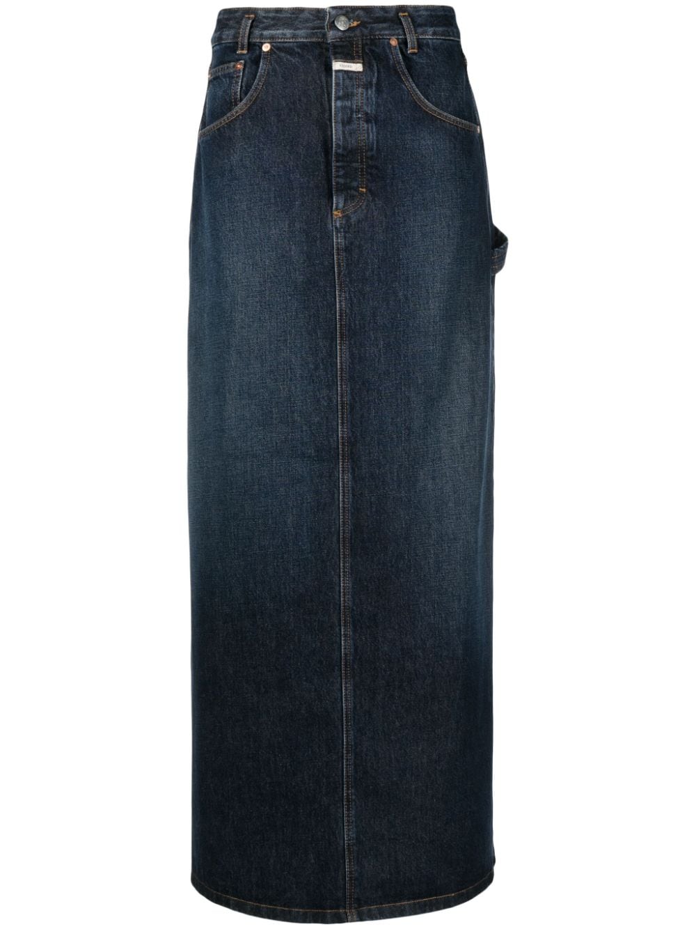 Stylish Blue Closed Skirts for Women - Perfect for Office Wear, Casual Outings & Special Occasions