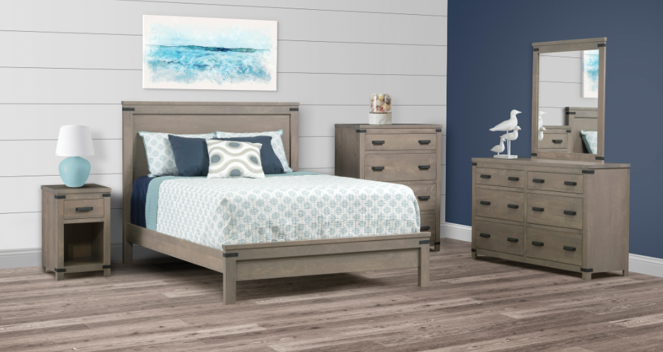Lewiston 1 Drawer Nightstand - Modern Bedside Table with Storage for Bedroom, Living Room & Office - Compact End Table with Smooth Gliding Drawer for Easy Access