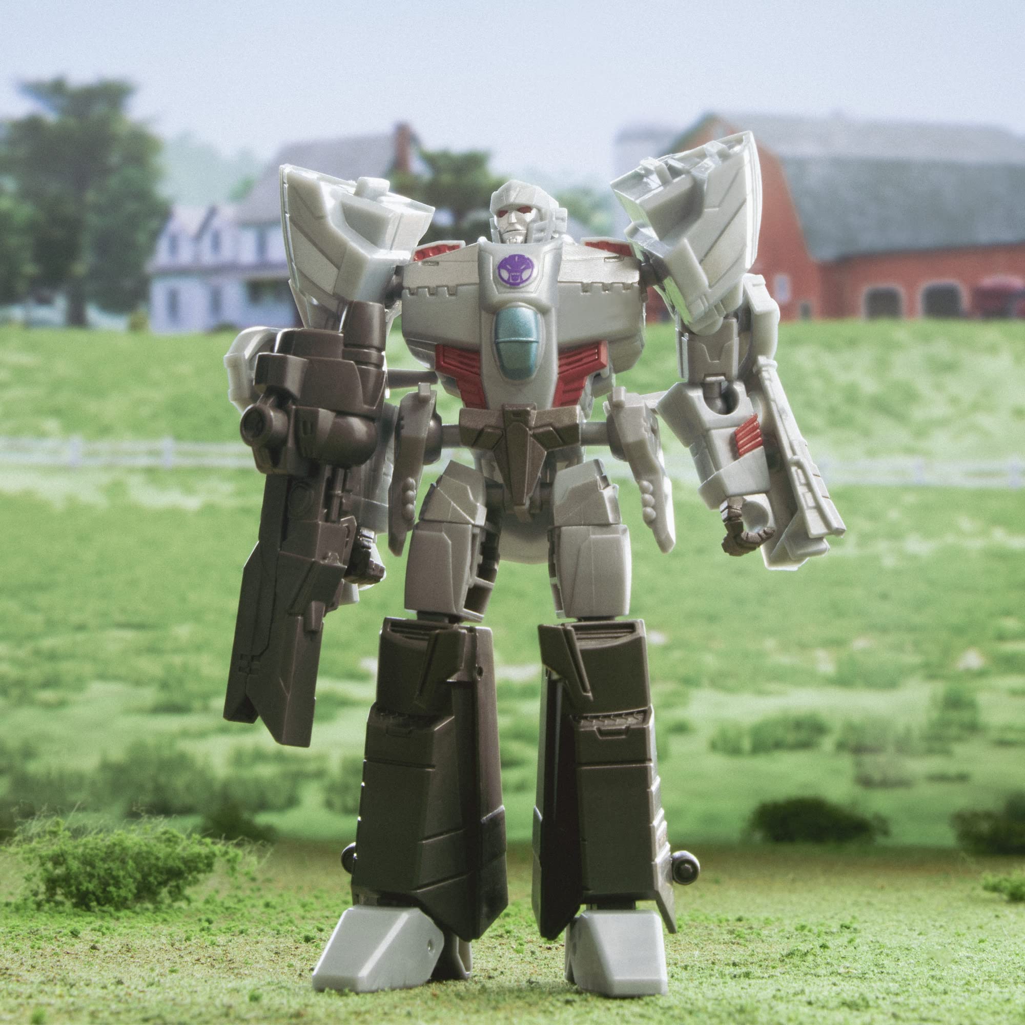 Transformers EarthSpark Deluxe Class Megatron 5-Inch Action Figure - Robot Toy for Kids Ages 6+ | Collectible, Battle Play, Gift for Boys & Girls | Perfect for Birthday, Christmas & Role-Playing Games