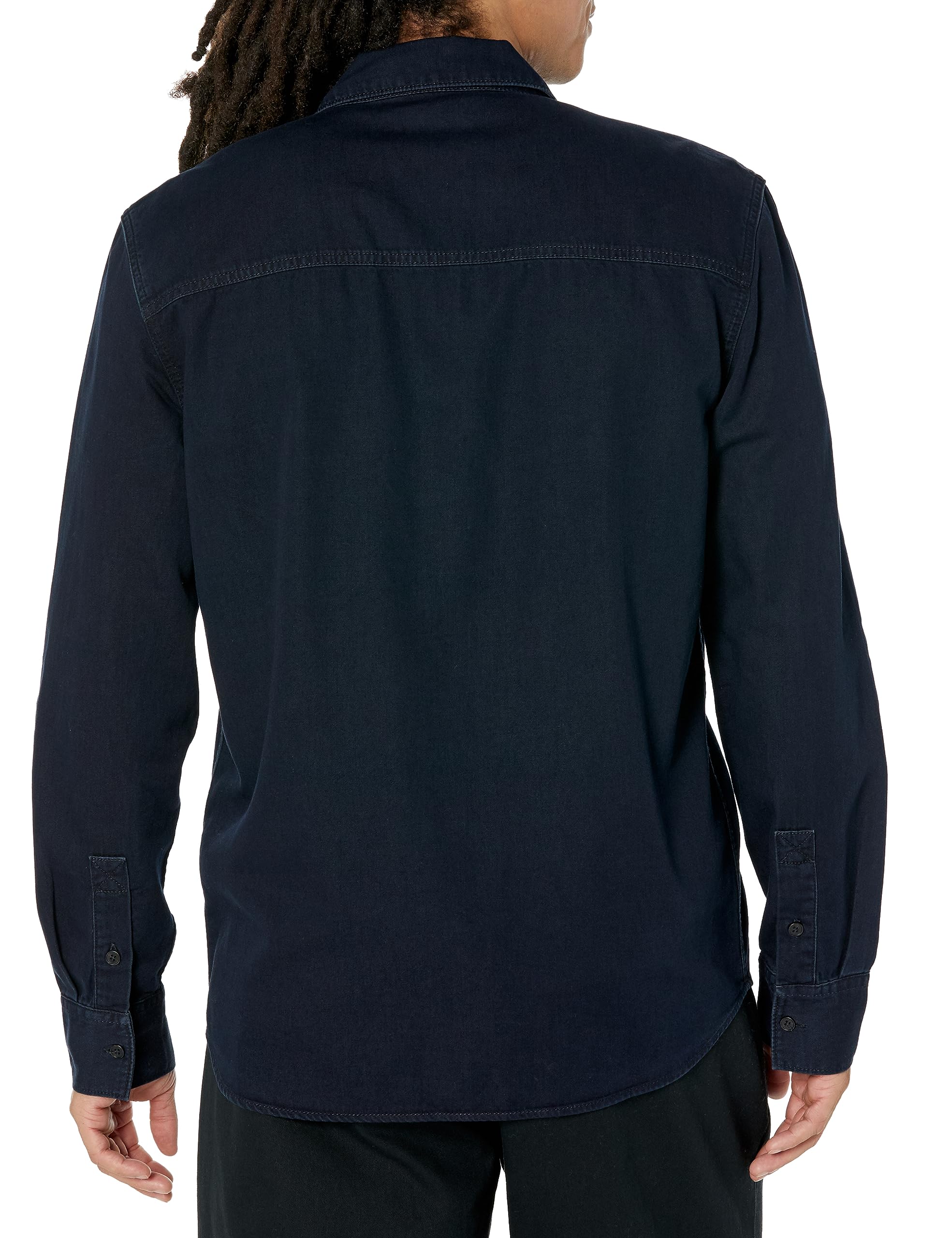 PAIGE Men's Abraham Denim Shirt - Classic Fit Button Down Casual Shirt for Men | Perfect for Everyday Wear, Date Night & Office Outfits