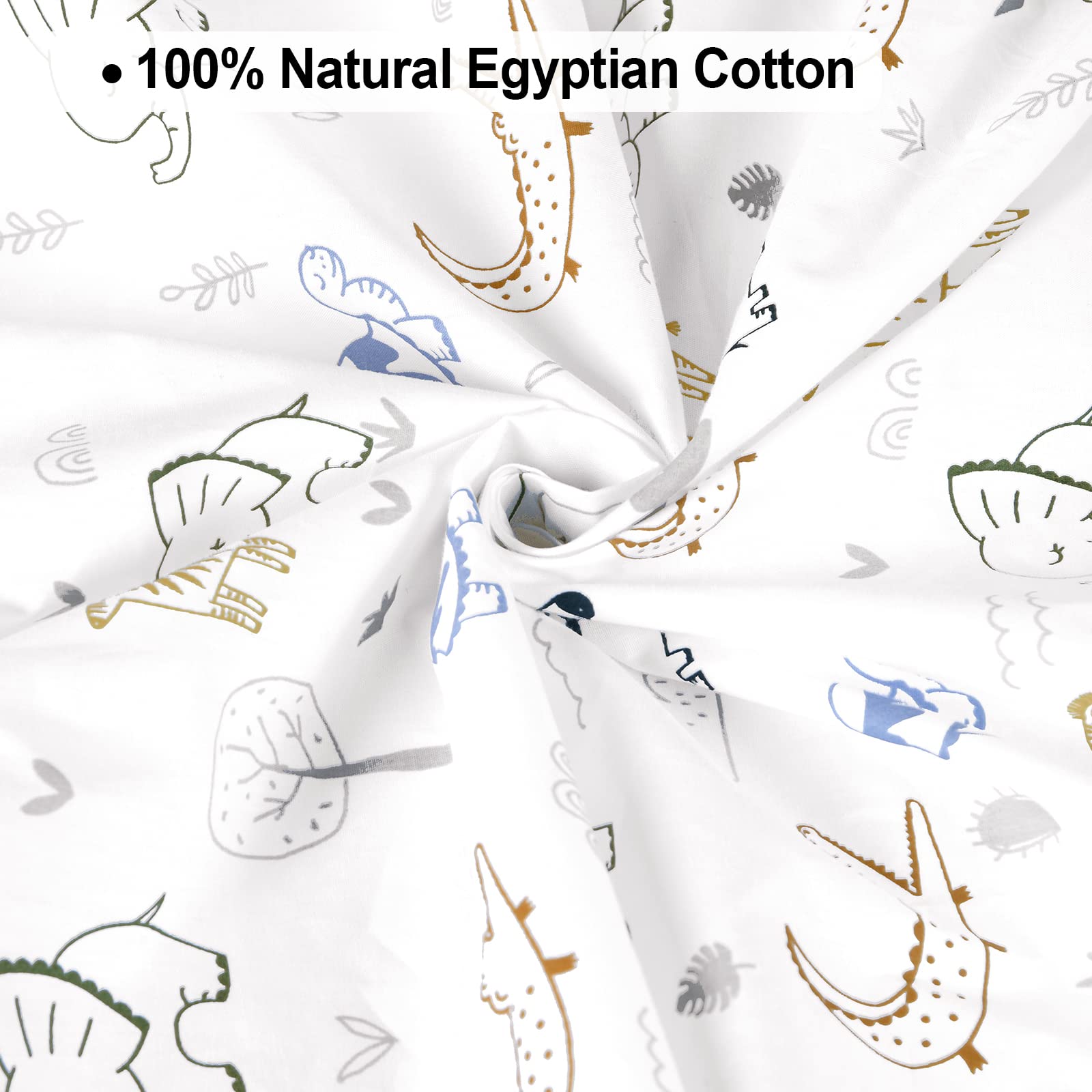 PHF 100% Cotton Bassinet Sheets 2 Pack - Soft Breathable Crib Bedding for Baby Boys & Girls - Premium Fitted Sheets for Various Mattress Pads - Woodland Animals Design - Perfect for Nursery, Daycare & Travel