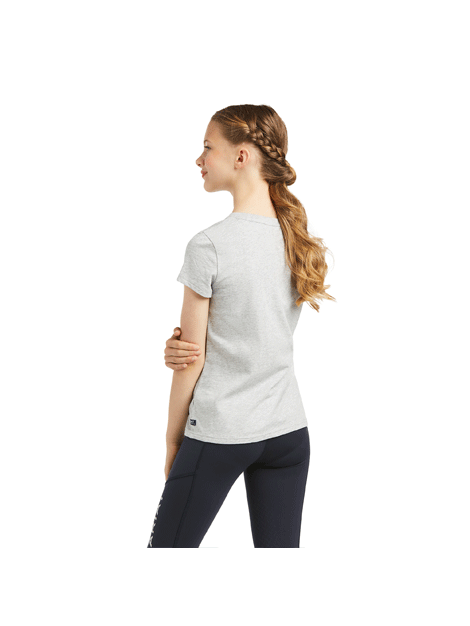 Ariat Youth Vertical Logo Tee - Comfortable Cotton T-Shirt for Kids & Teens - Perfect for School, Sports & Outdoor Activities