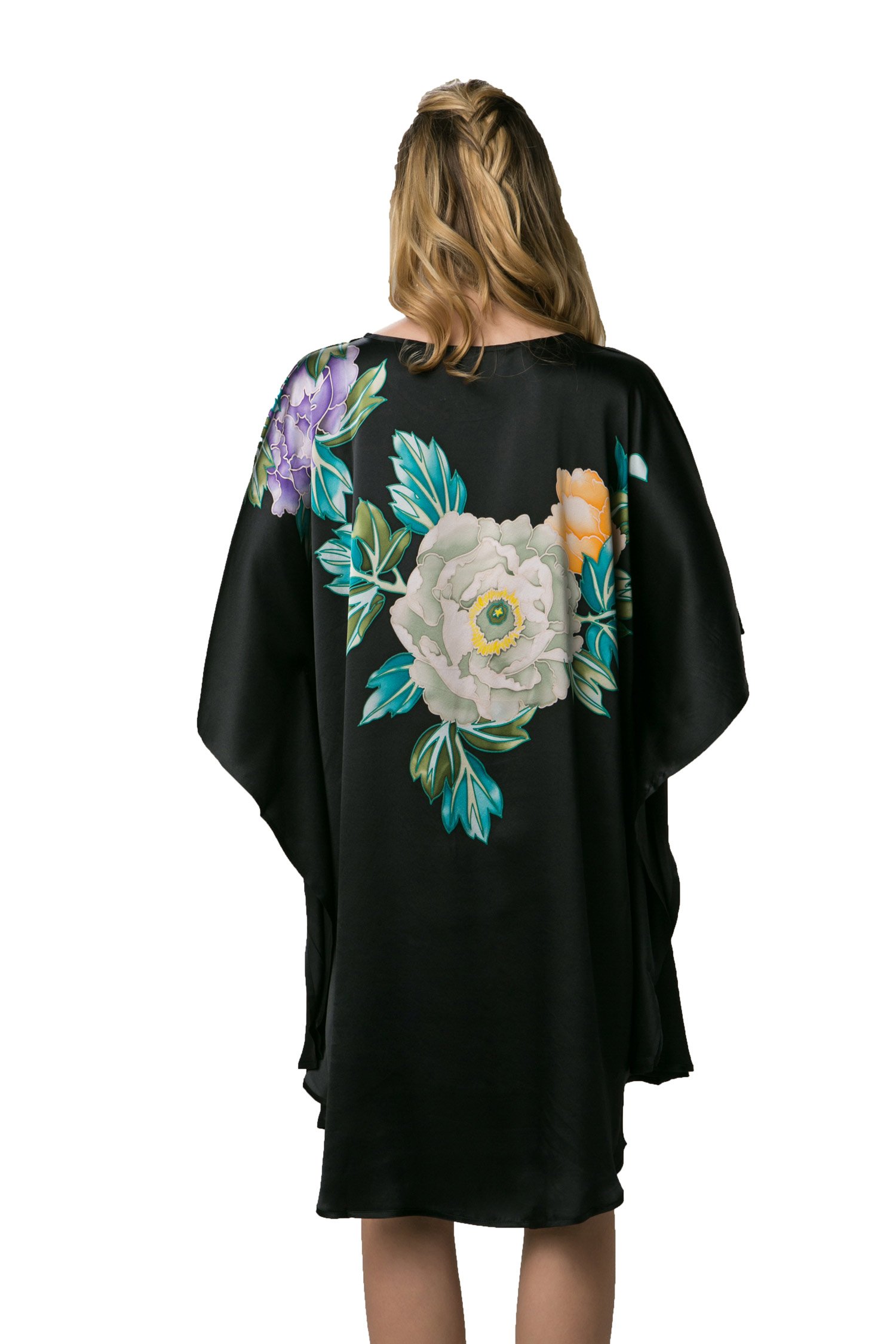 Grace Silk 100% Pure Mulberry Silk Nightgown for Women - Luxurious Soft Sleepwear for Comfortable Nights & Romantic Evenings