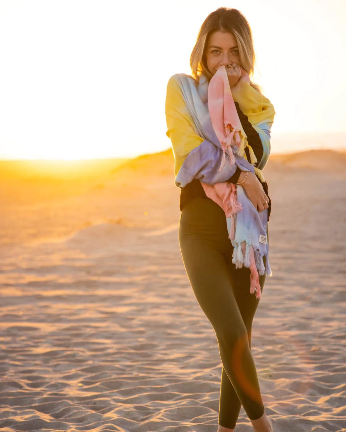 Pastel Tie Dye T-Shirt for Women | Soft Cotton Casual Tee | Trendy Summer Outfit | Perfect for Beach, Music Festivals & Boho Style