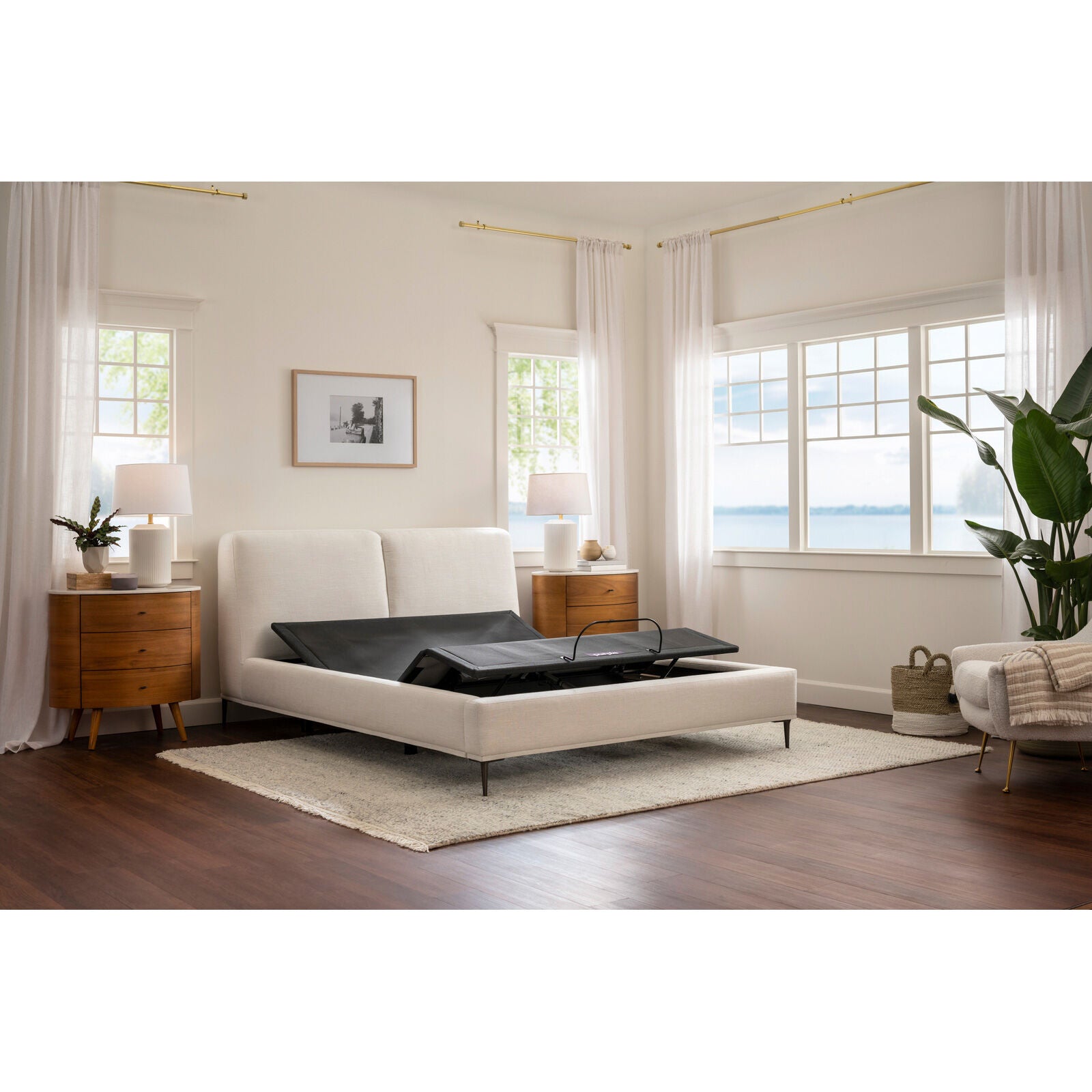 Purple Premium Plus Smart Base - Adjustable Bed Frame with Responsive Support for Ultimate Comfort | Perfect for Back Pain Relief & Better Sleep