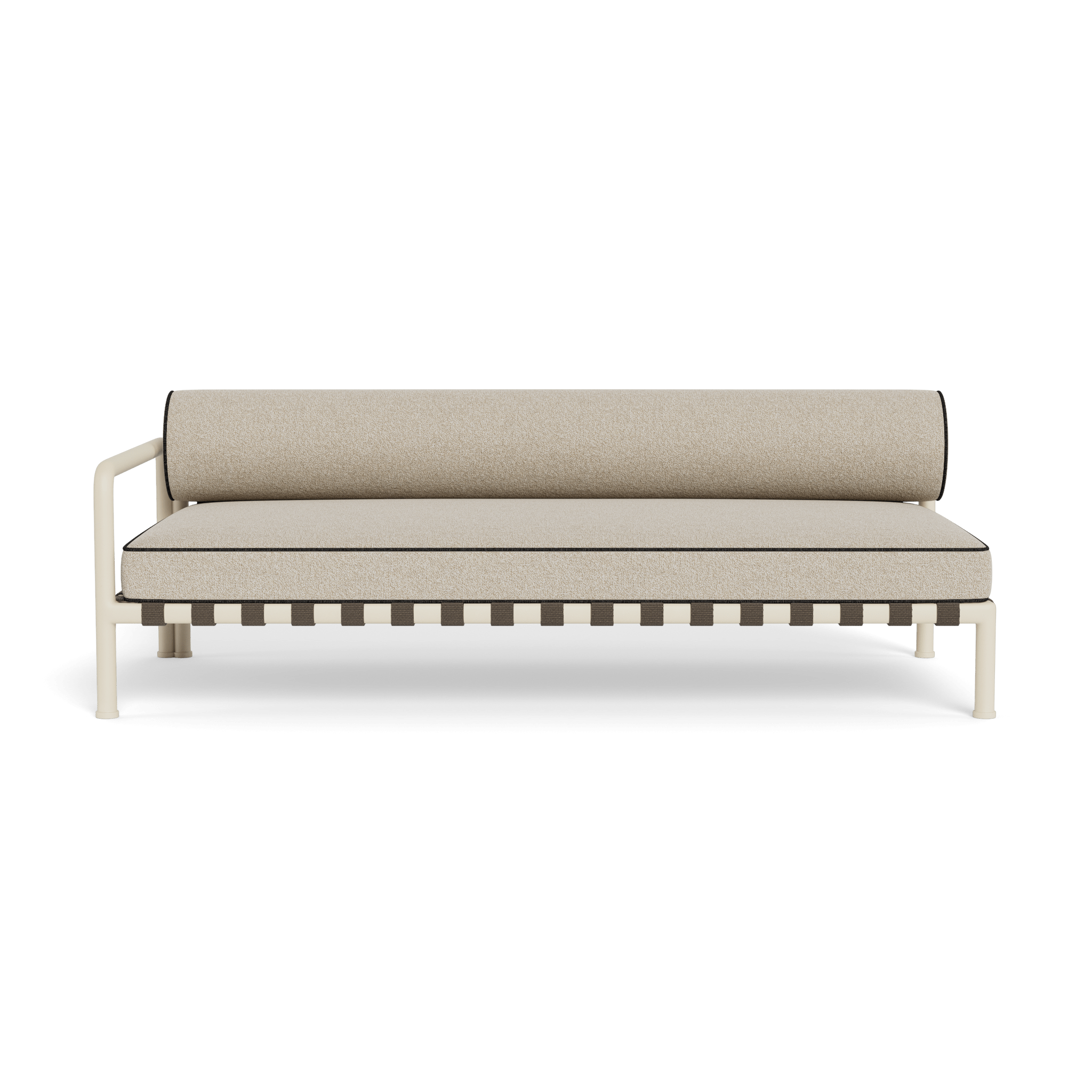 Parker 2-Seater Sofa with Single Left Armrest - Perfect for Small Living Rooms, Apartments & Cozy Spaces