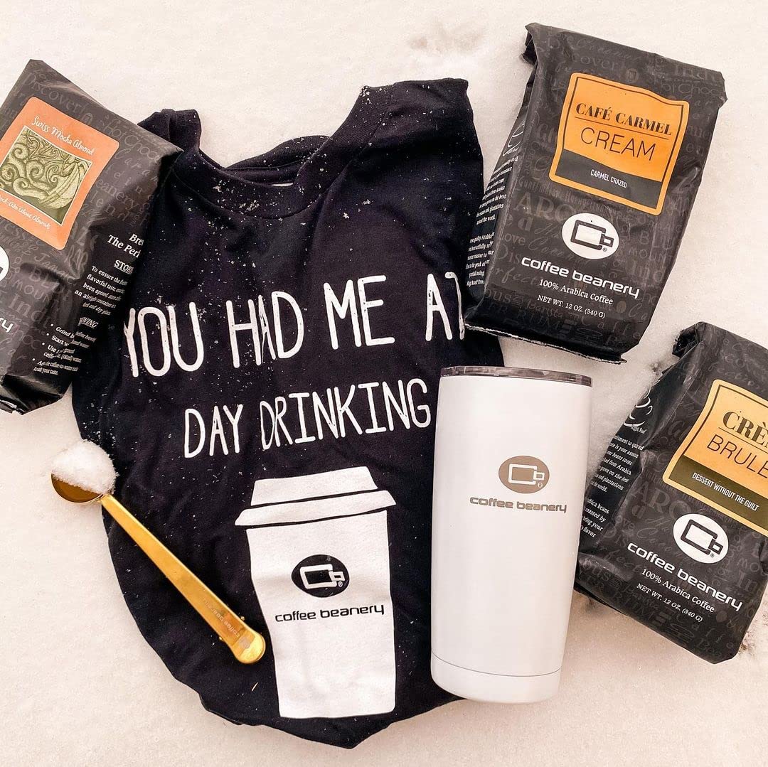 Premium Creme Brulee Flavored Arabica Coffee - Medium Roast Whole Bean, 12oz Bag - Perfect for Breakfast, Dessert & Gourmet Coffee Lovers