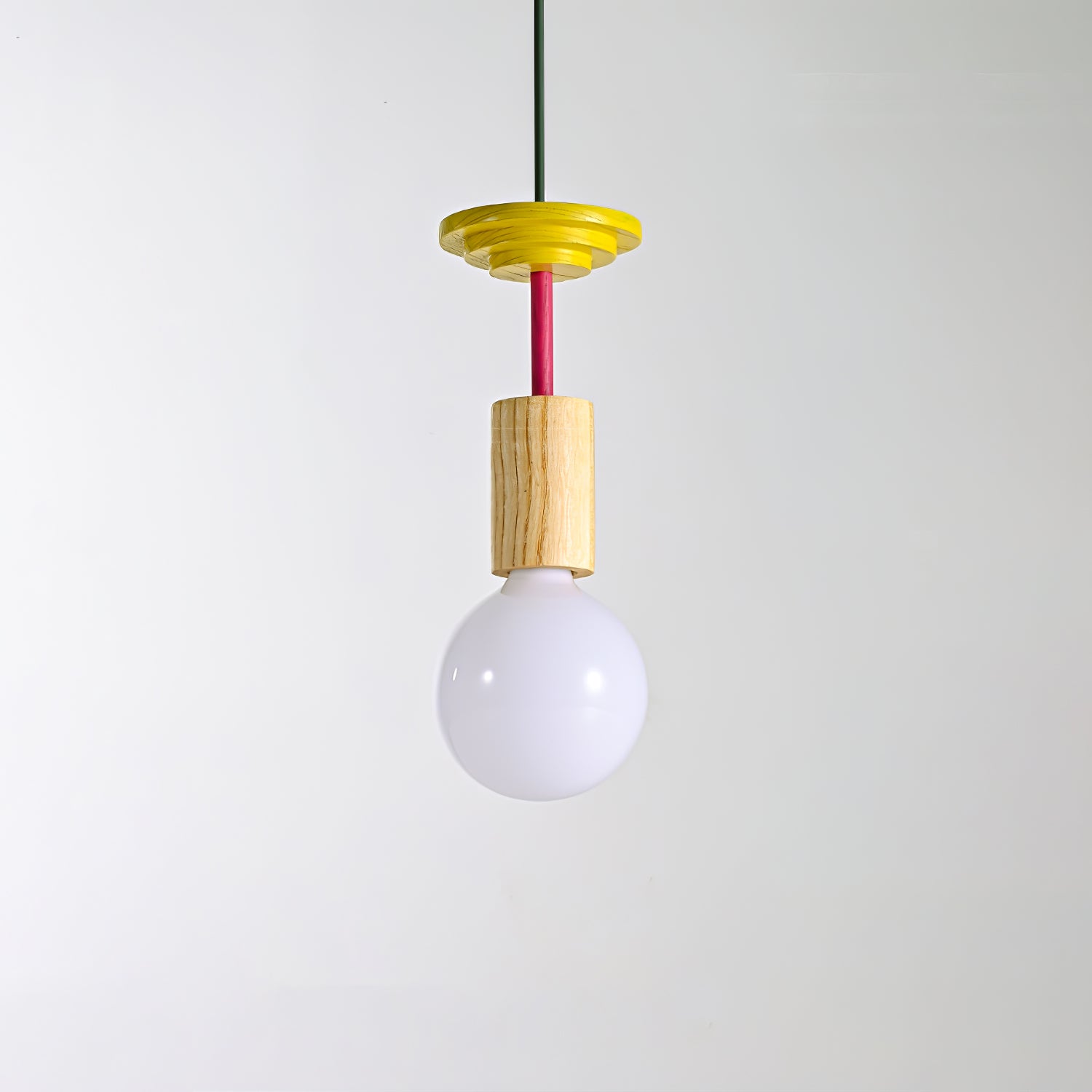 Modern Geometric Building Blocks Pendant Lamp - Stylish Hanging Light Fixture for Living Room, Bedroom, or Dining Area Decoration
