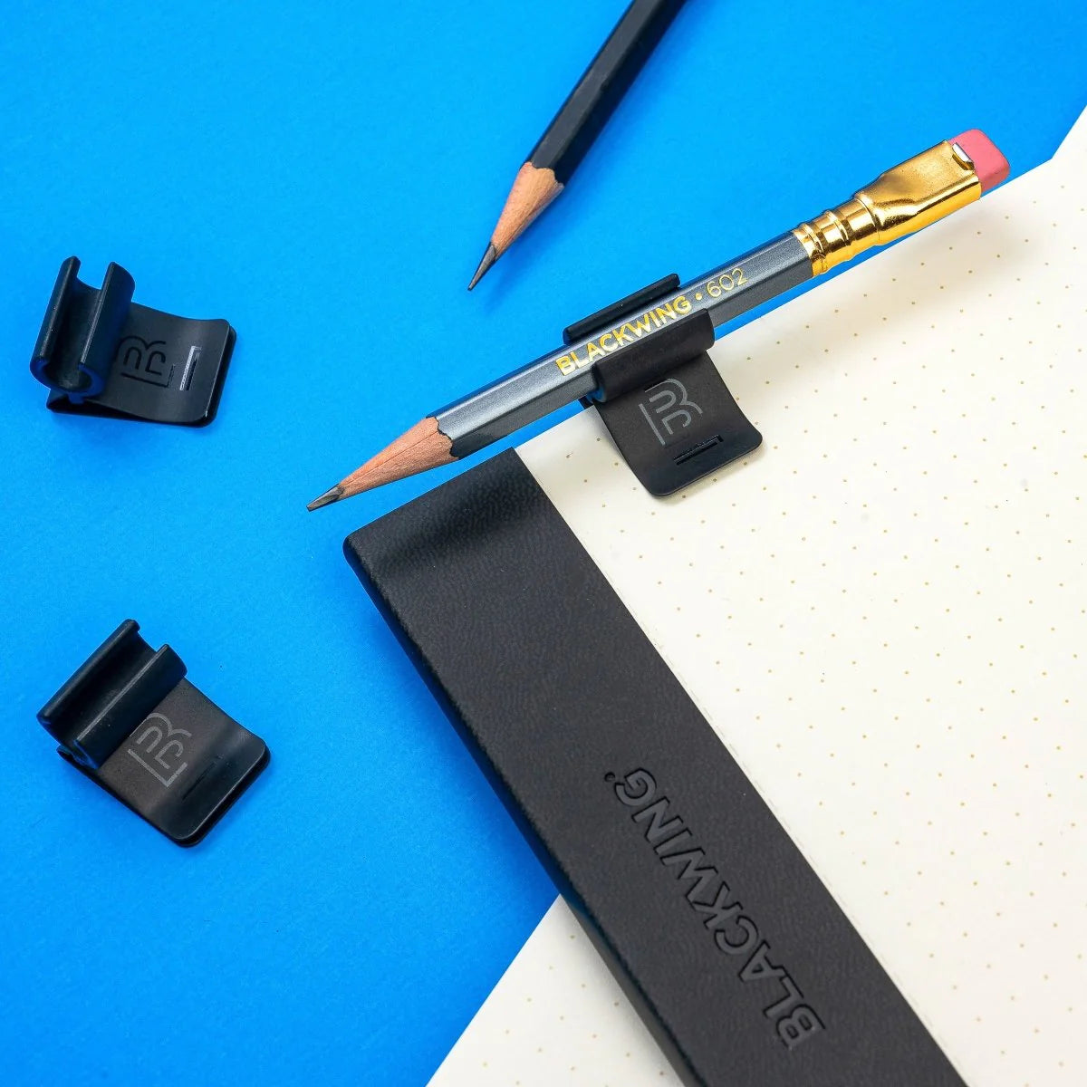 Blackwing Notebook Clip - Premium Metal Pencil Holder for Sketching, Writing & Drawing - Perfect for Artists, Students & Office Use