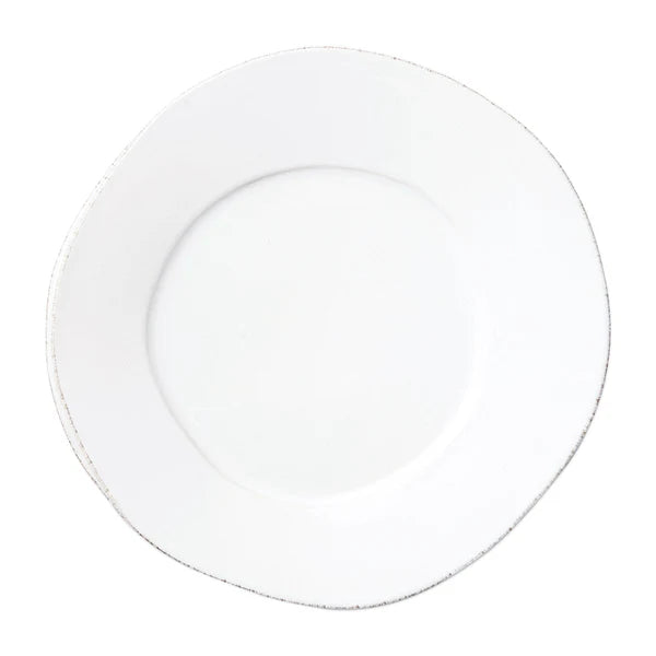 Premium White Porcelain Dinner Plates - Elegant & Durable 10.5