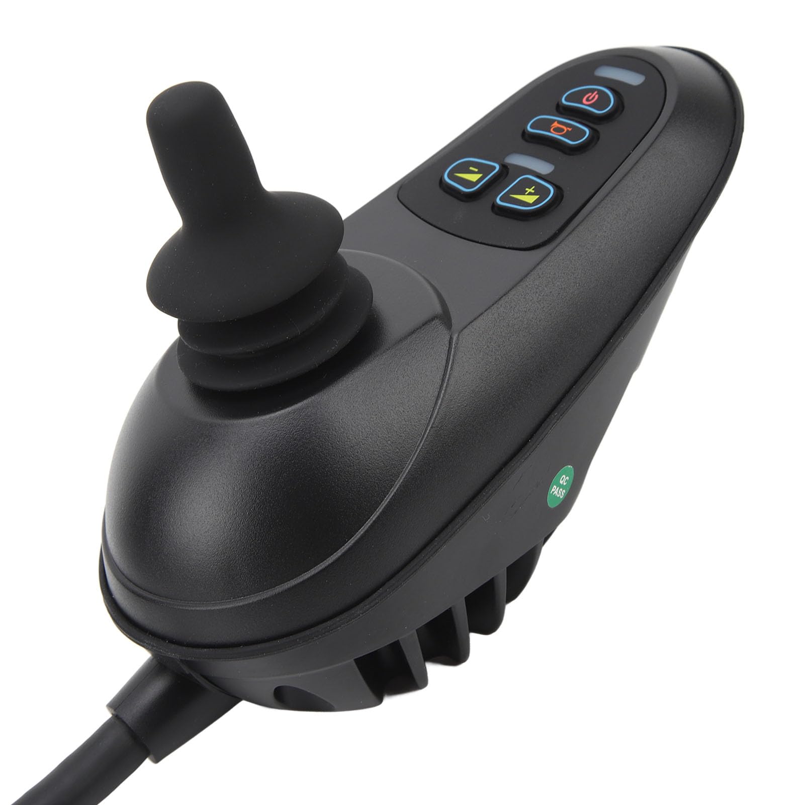 24V DC Electric Wheelchair Controller with Brake Connector - Joystick Brush Motor Controller for Mobility Wheelchairs & Smart Robots - Ideal for Home Use, Hospital Mobility, and Assistive Robotics
