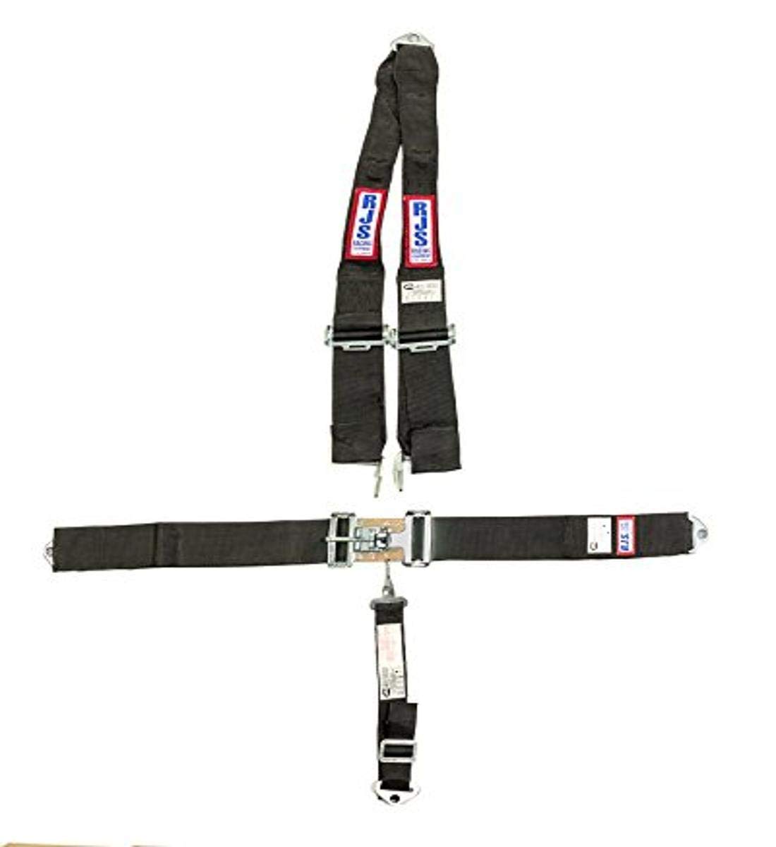 RJS Racing Equipment 1139801 5-Point Harness System - Universal Fit for Drag Racing, Track Days & Motorsports Safety