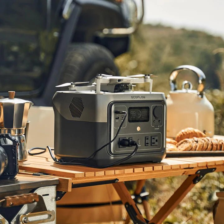 EcoFlow RIVER 2 Max 500W Portable Power Station with 512Wh Capacity - Perfect for Camping, RV Trips, and Emergency Power Backup