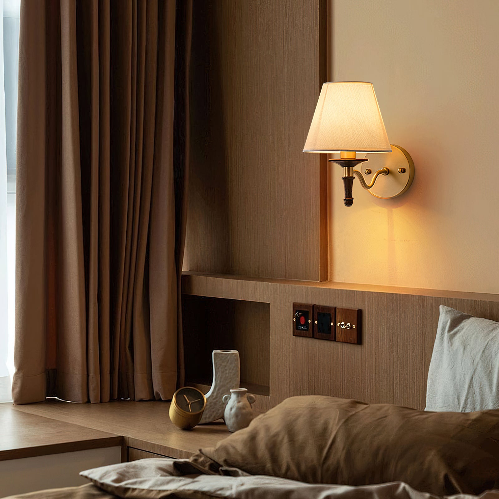 Eryn Wall Lamp - Modern LED Sconce Light Fixture for Bedroom, Living Room & Hallway | Energy-Efficient Indoor Lighting for Home Decor