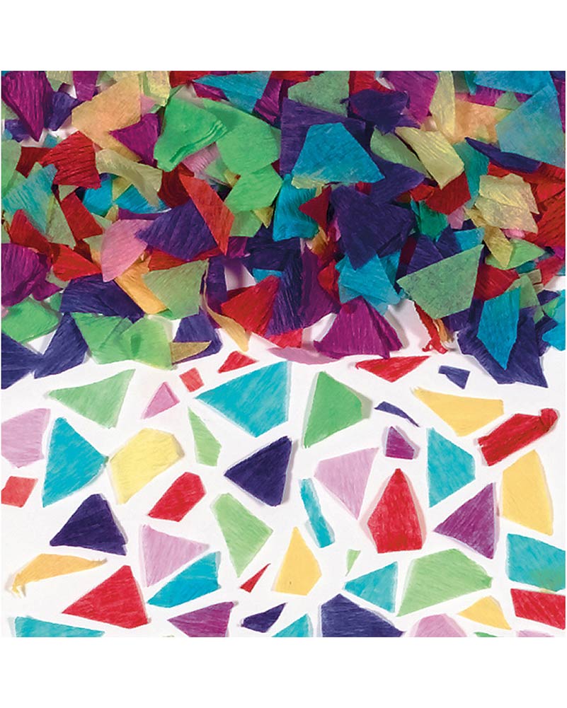 80s Themed Party Confetti - 141g Colorful Metallic Shreds for Birthday Celebrations, Weddings & Retro Events