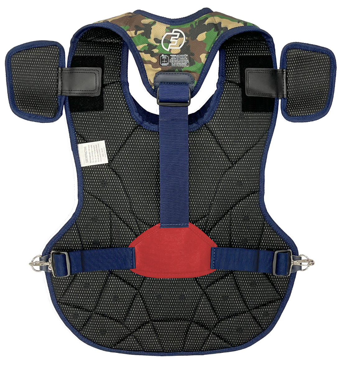 Stars & Stripes Chest Protector with DuPont™ Kevlar® - SEI Certified NOCSAE Standard for Adult Baseball & Softball (Ages 16+) - Perfect for Training, Games & Sports Safety Protection
