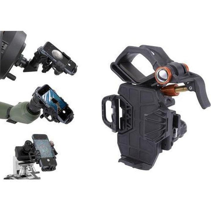 Celestron NexYZ 3-Axis Universal Smartphone Adapter for Telescope & Microscope - Perfect for Astronomy, Stargazing & Science Photography