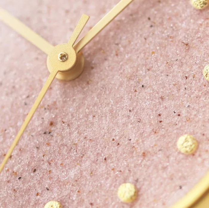 Elegant Garnet Women's Wristwatch - Japanese Handmade Cherry Pink Watch for Women | Perfect for Daily Wear, Office & Special Occasions