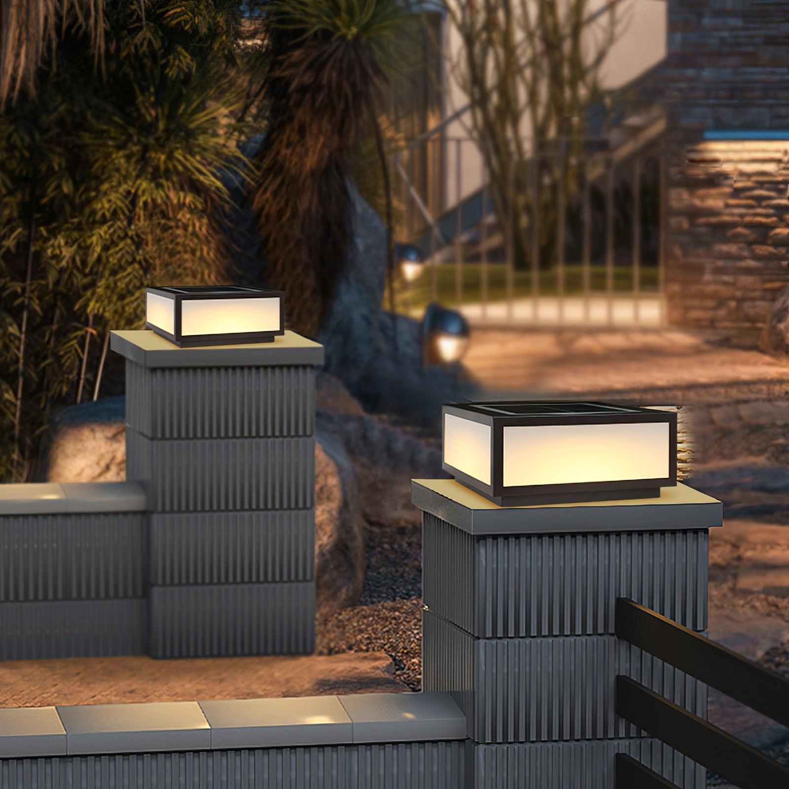 Anvia Outdoor Post Light - Durable Waterproof LED Exterior Light for Patio, Garden, Pathway - Perfect for Home, Yard & Landscape Lighting
