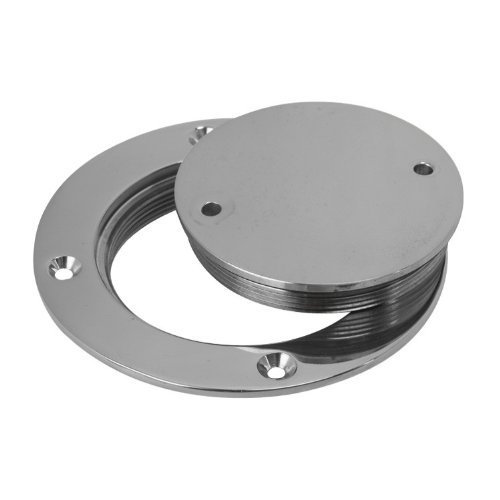 MarineNow 316 Stainless Steel Marine Boat Inspection Hatch Deck Plate - Waterproof & Corrosion-Resistant for Sailboats, Yachts & Fishing Boats