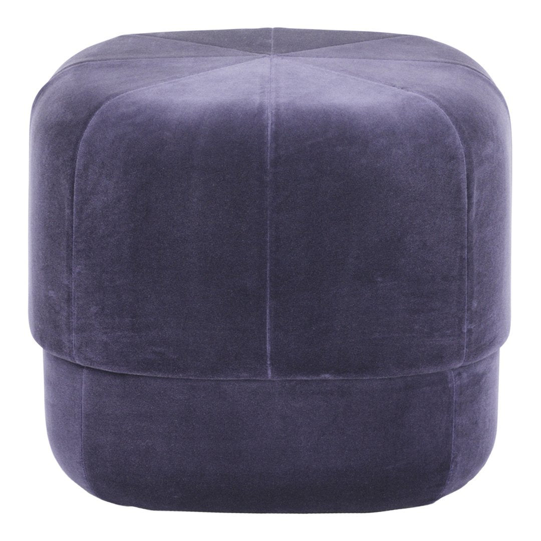 Velour Circus Pouf - Stylish and Comfortable Floor Seating for Kids' Rooms, Playrooms, and Living Rooms