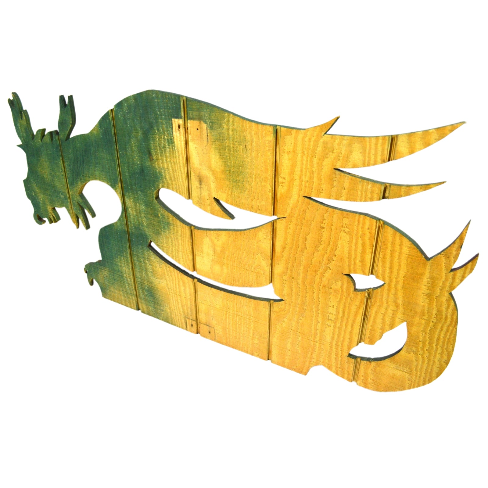 Unique Handmade OOAK Ink Works Tattoo & Piercing Sign - 48 Dragon Design - Perfect for Tattoo Parlors, Body Art Studios & Alternative Decor