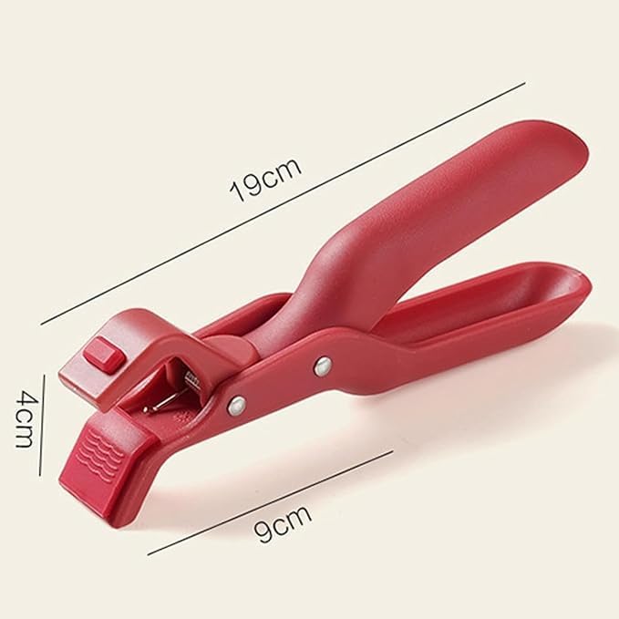 DREWIT STAR Anti-Scald Bowl Holder Clip - Heat-Resistant Kitchen Gripper for Hot Bowls, Plates & Pans - Secure Tongs Clamp for Safe Cooking & Serving - Perfect for Baking, Meal Prep & Dining