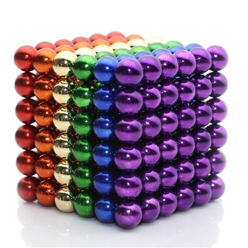 215 Pcs Magnetic Balls - Ferrite Magnet Beads & Putty Sensory Fidget Toys for Adults - Stress Relief Office Desk Toys for Anxiety, ADHD & Focus - Perfect for Home, Office & Classroom Use