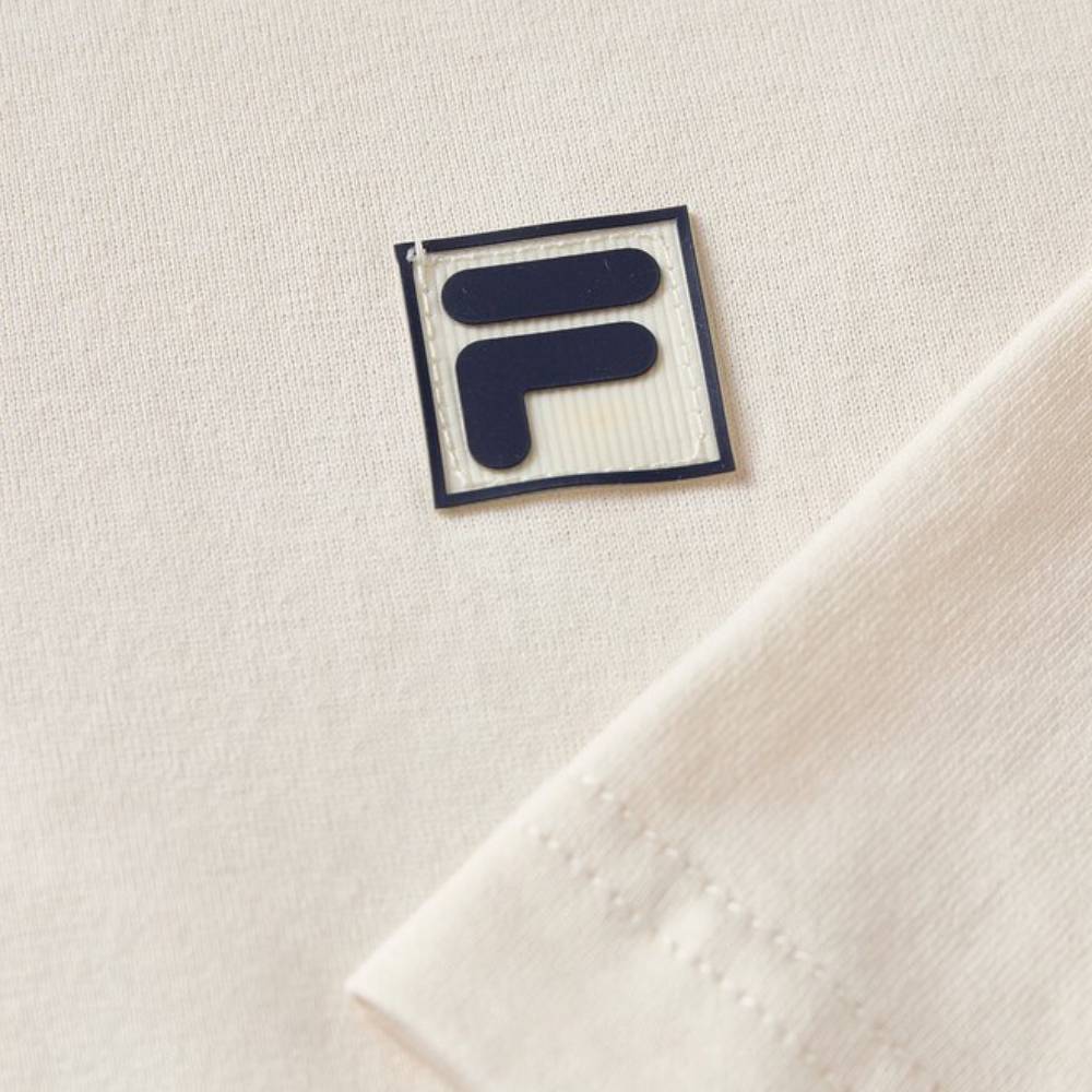 Fila Unisex Country Club Racquet Box Tee Top - Classic White Cotton T-Shirt for Men & Women | Casual Wear, Tennis, Golf, and Everyday Comfort