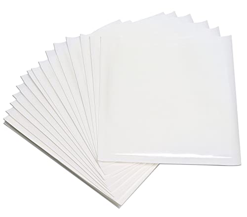 Clear Window, White (100 PCS)