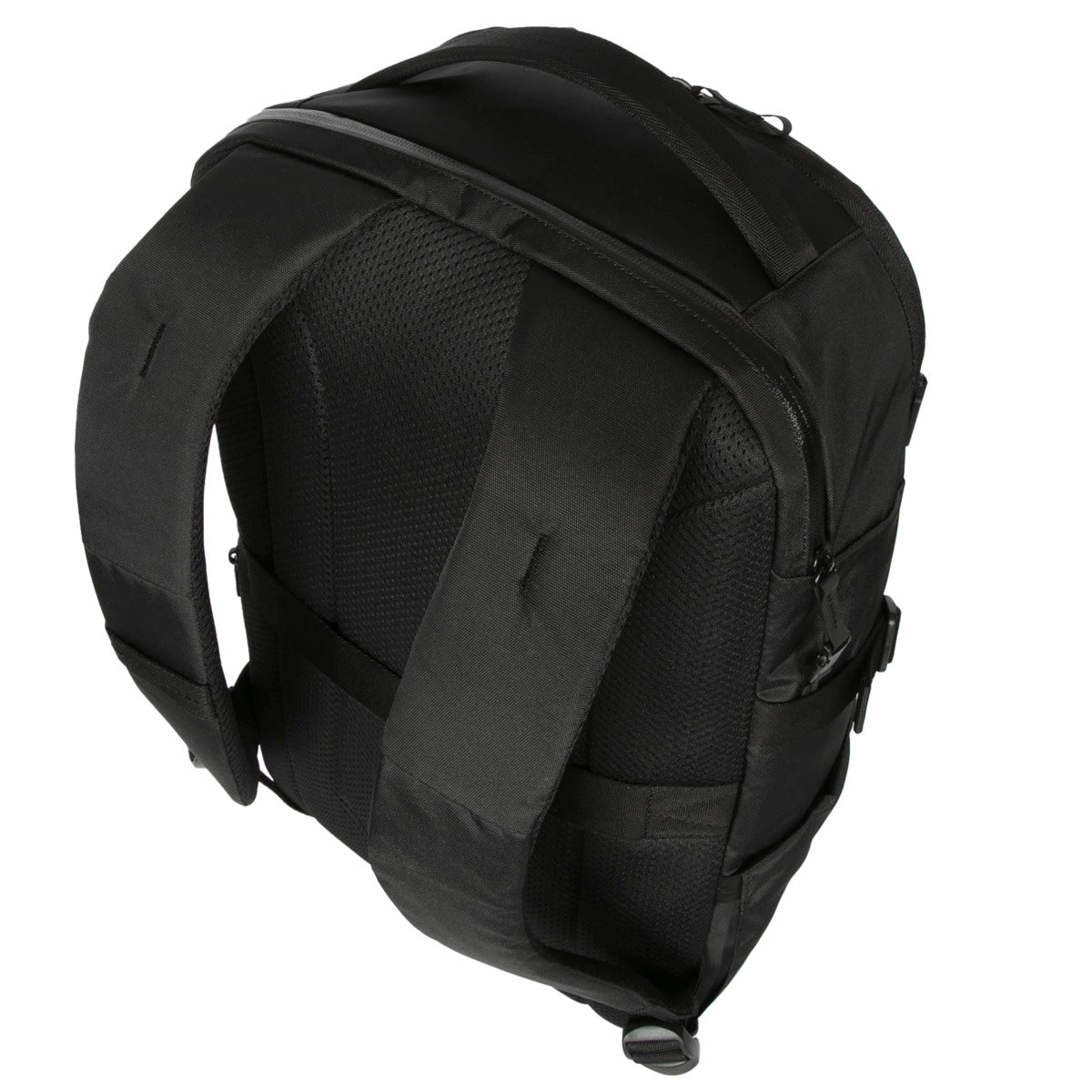 15-16 Inch Terra EcoSmart® Backpack - Lightweight Durable Laptop Backpack for School & Travel, Water-Resistant Black Daypack with USB Charging Port - Perfect for College Students, Commuters & Outdoor Adventures