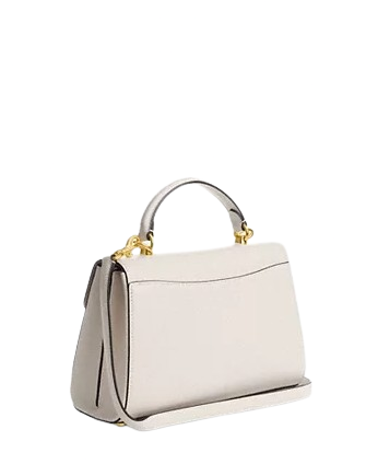 Coach Eliza Top Handle Leather Crossbody Bag for Women - Stylish & Versatile Purse for Work, Travel & Everyday Use