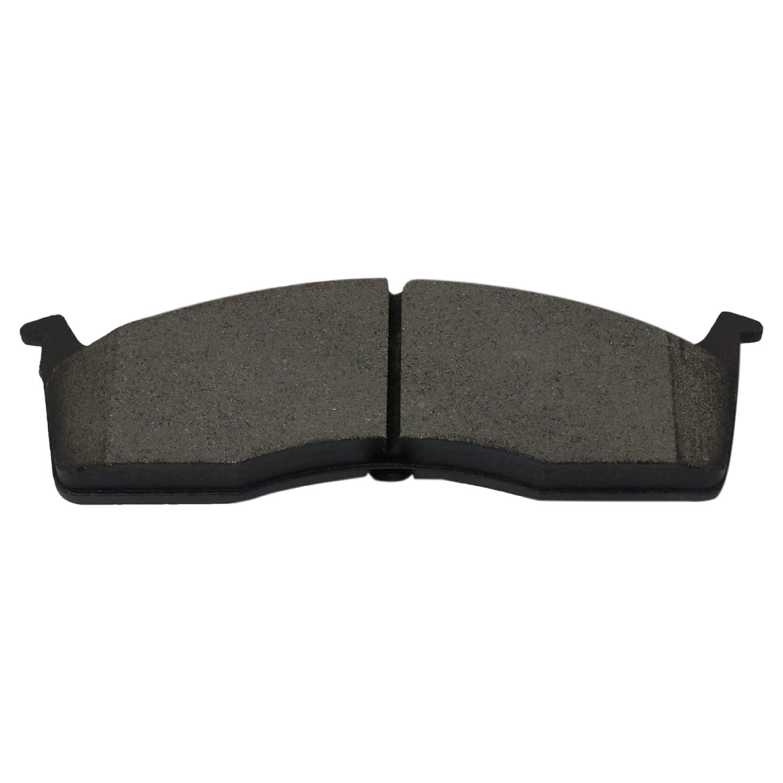 TRQ Front Semi-Metallic Brake Pads with Performance Rotors & Caliper Kit - Compatible with Dodge Ram 1500/2500/3500 (2009-2022) | High-Performance Braking System for Towing & Off-Road Driving