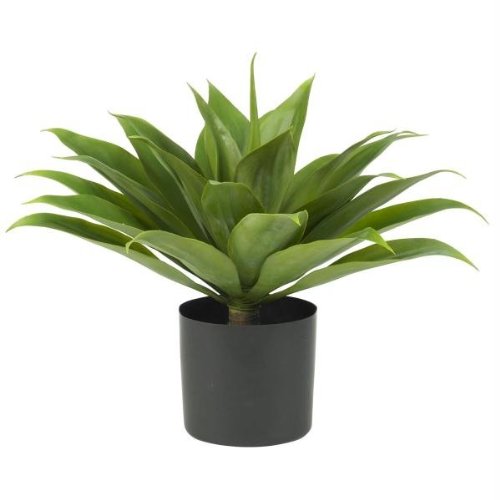 Artificial Silk Agave Plant - Lifelike Faux Succulent Decor for Home, Office & Wedding Centerpieces | Low Maintenance Indoor Greenery