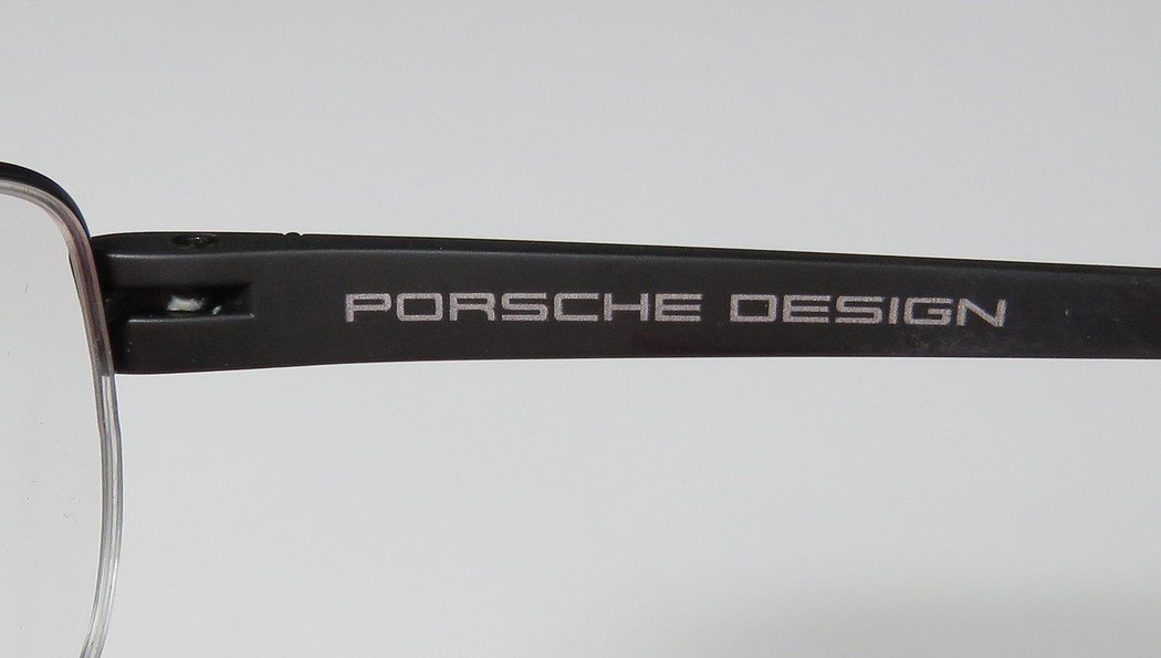 Porsche Design P8211 D Rx Eyeglasses Frames - 52x17 Black - Made in Italy - Premium Eyewear for Men & Women - Perfect for Work, Driving & Everyday Use