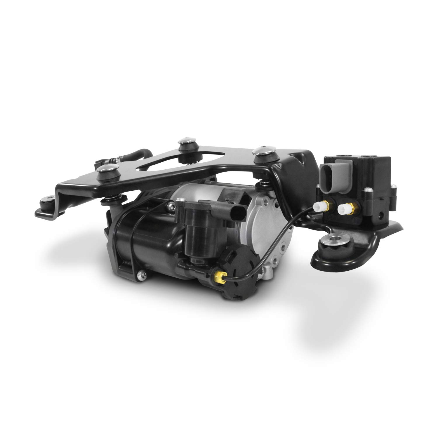 Unity Automotive 20-025100-C Replacement Air Suspension Compressor with Full Cage - Compatible with 2007-2013 BMW X5 - Perfect for Smooth Ride & Off-Road Adventures