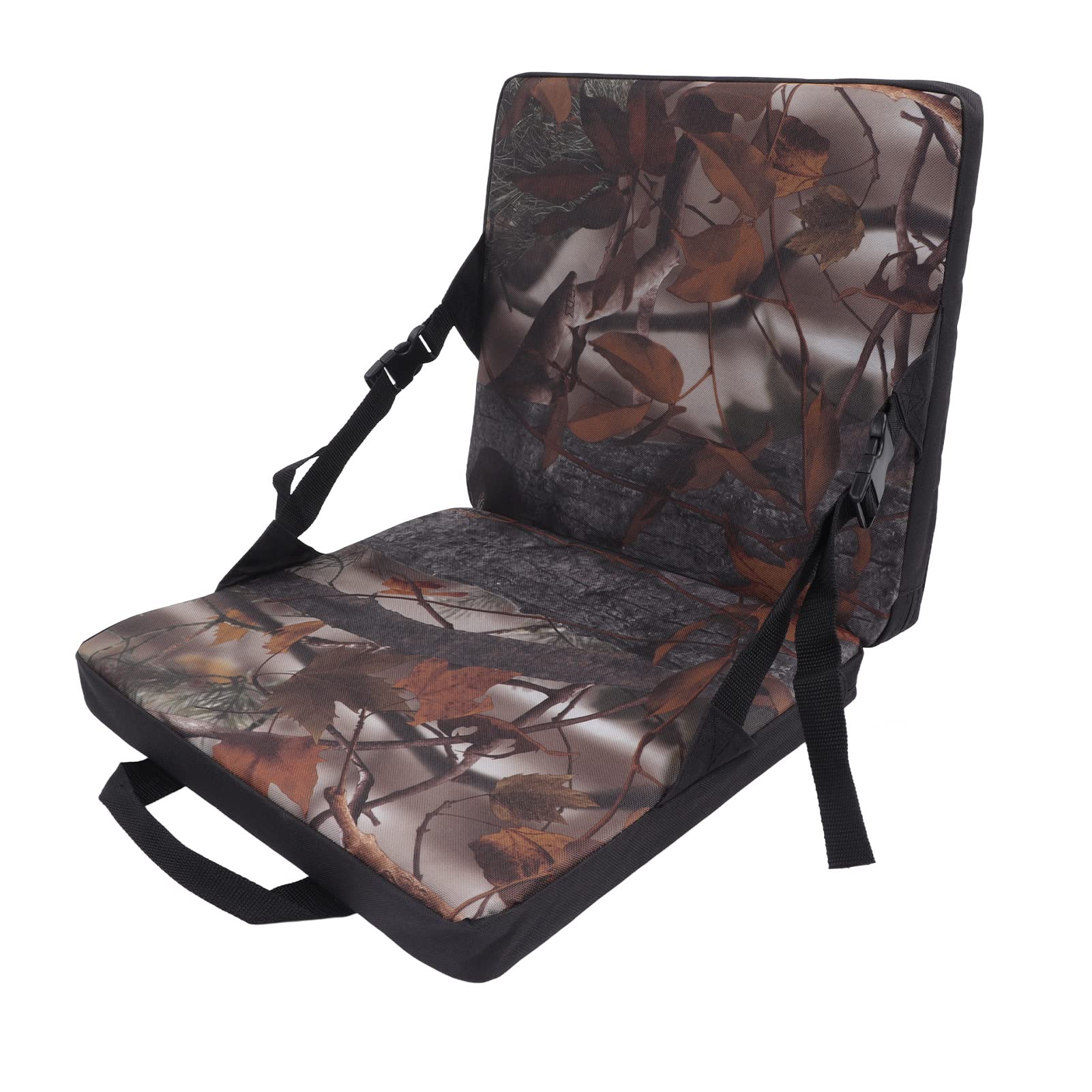 Portable Folding Stadium Seat Cushion - Thick Camouflage Design with Storage Bag | Perfect for Stadium Stands, Camping, Hiking & Beach Outings | Comfortable Outdoor Seating Solution