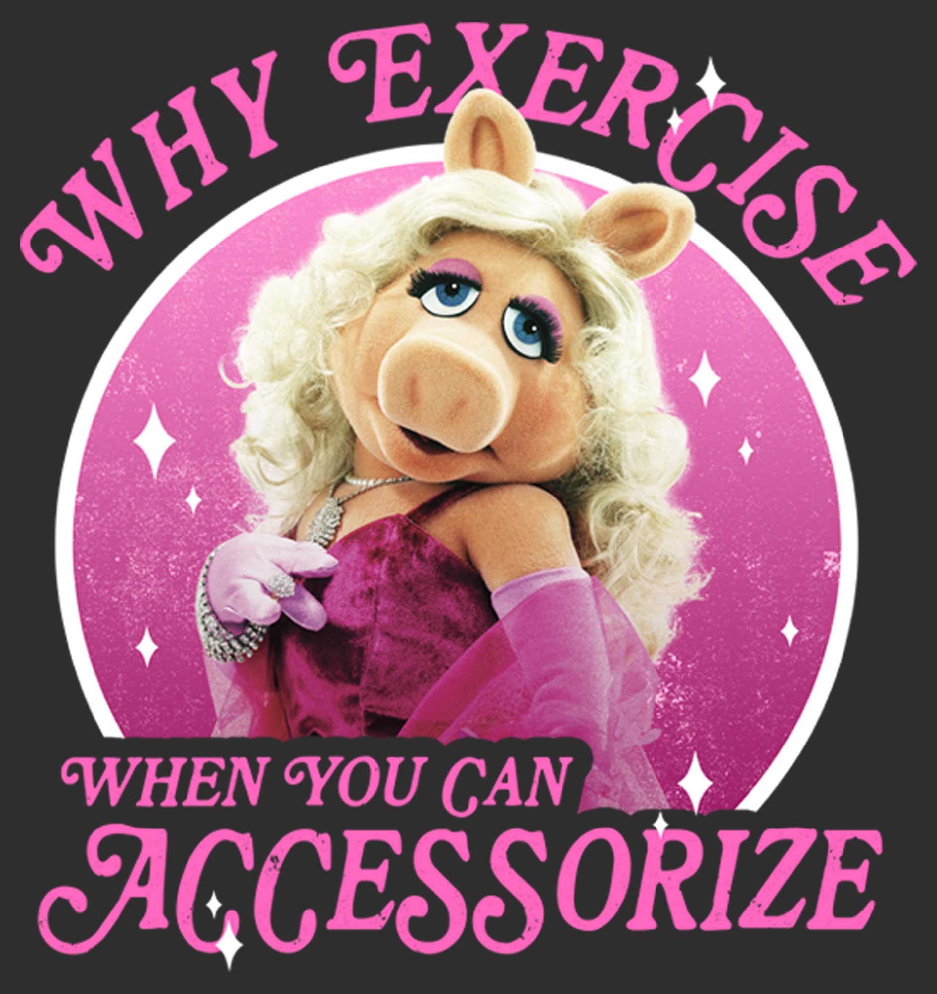 The Muppets Why Exercise? Funny Graphic T-Shirt for Men - Soft Cotton Casual Tee for Everyday Wear, Gym, and Workout Humor